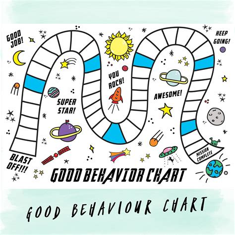 Positive Behavior Sticker Chart Deefaery