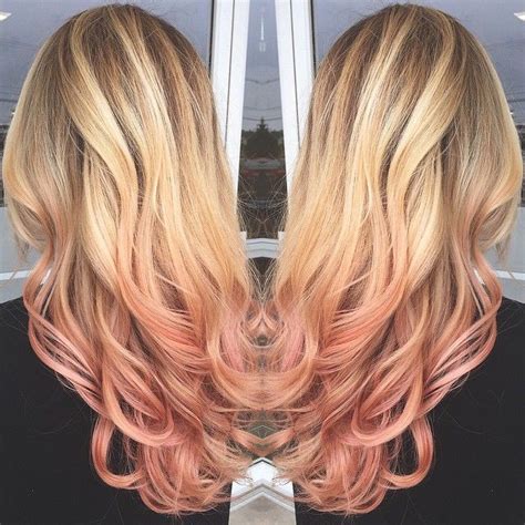 The color has a tiny bit of ombre to the natural roots but otherwise its rose gold everything. INK361 - The Instagram web interface | Hair styles, Gold ...