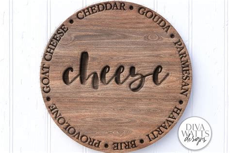 Cheese Board Svg Charcuterie And Grazing Board Design Dxf 1372773