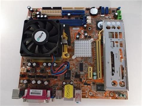 Winfast K8m890m2ma Rs2h Socket Am2 Motherboard With Amd Sempron 2800 1