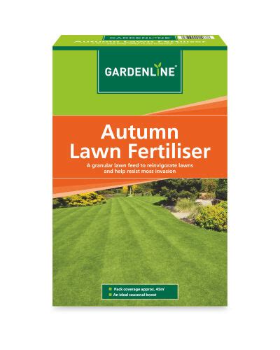Gardenline Autumn Lawn Fertiliser Aldi Uk