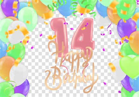 14th Birthday Illustrations Royalty Free Vector Graphics And Clip Art