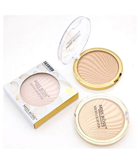 Miss Rose Single Highlighter 01 And Lipstick Combo 7003 43