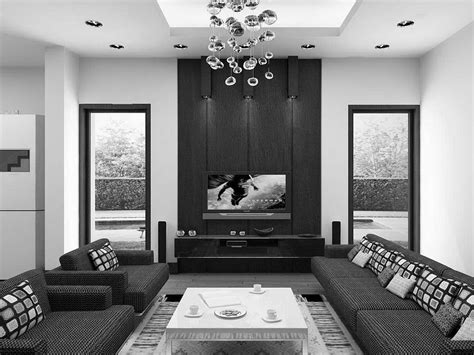 Buy our best selection of sofas and couch furnitures at a great price. Luxury Living Room in Black and White Color Theme with ...