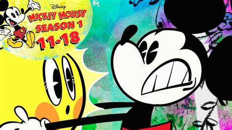 A Mickey Mouse Cartoon Season 1 Episodes 11 18 Disney Shorts Youtube