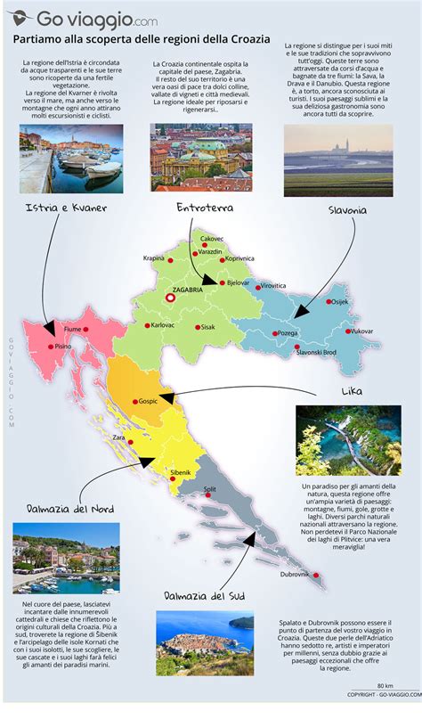 Cosa Vedere In Croazia Mappe Turistiche E Luoghi Di Interesse
