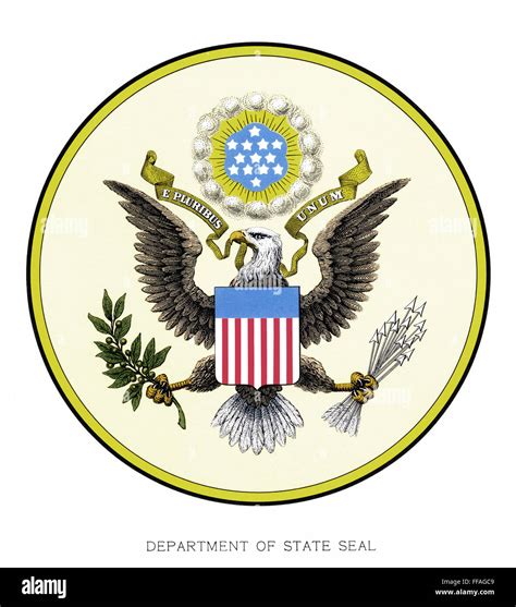 Us State Department Seal Nseal Of The United States State
