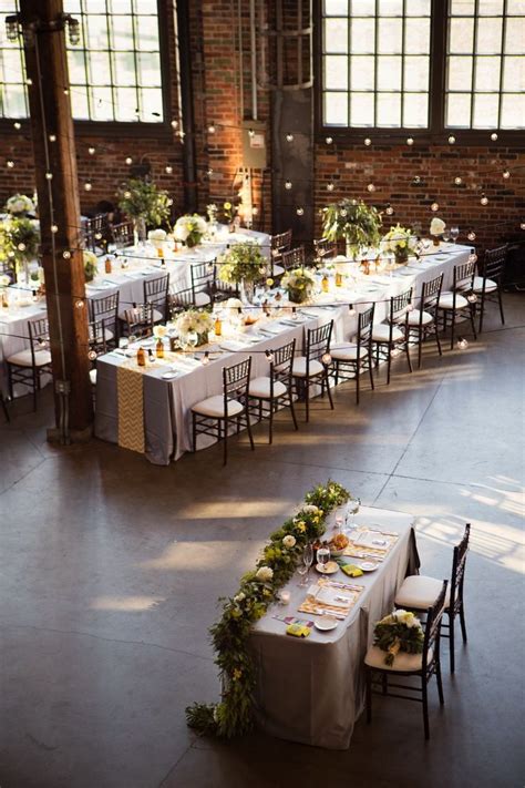 The patina of antique metal and worn leather go hand in hand with industrial style decor. Stunning Industrial Wedding Ideas with Modern Style ...