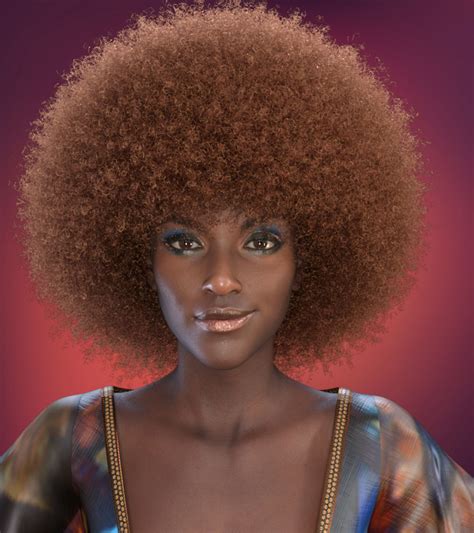 Https://techalive.net/hairstyle/afro Hairstyle 3d Model