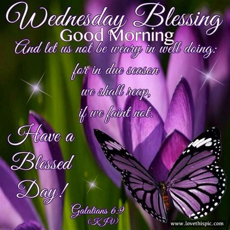 Wednesday Blessing Good Morning Pictures Photos And Images For