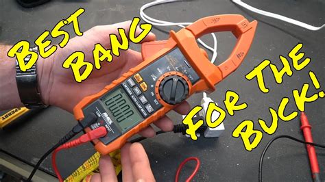 Harbor Freight Cm1000a Ames Instruments Acdc Clamp Meter Review And How