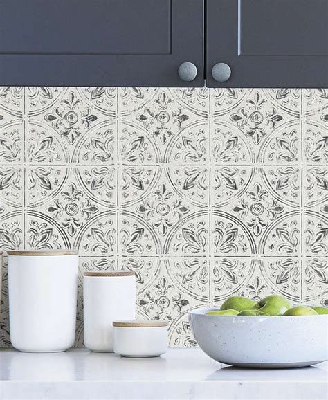 4 Pk Peel And Stick Wall Tiles Kitchen Backsplash Designs Kitchen