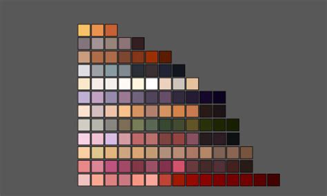 In this digital painting tutorial we show you how to use just 4 colors to paint any skin tone you like, in photoshop or your software of choice. Photoshop For Noobs • Skin Colours Swatches by DeviantNep ...