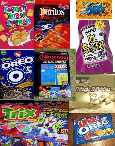 Discontinued Food Products R Nostalgia