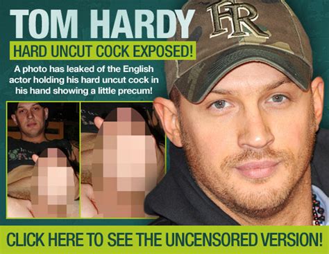 Tom Hardy Uncut Cock Pic Exposed To Public Naked Male Celebrities
