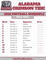 Alabama A&m Football Schedule 2017 Photos