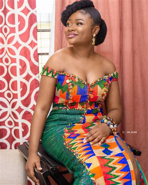 Best 20 Kente Styles For Your Traditional Wedding Dresses Flatprofile