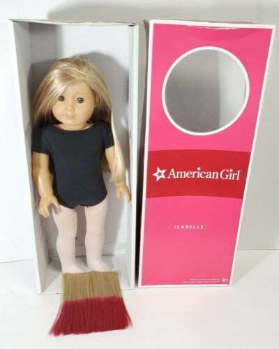 American Girl Doll Isabelle 18 Doll Hair Extensions Box