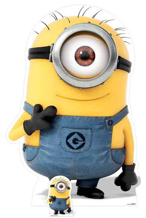 Carl Minion Van Despicable Me 3 Kartonnen Uitsnede Standee Stand Up