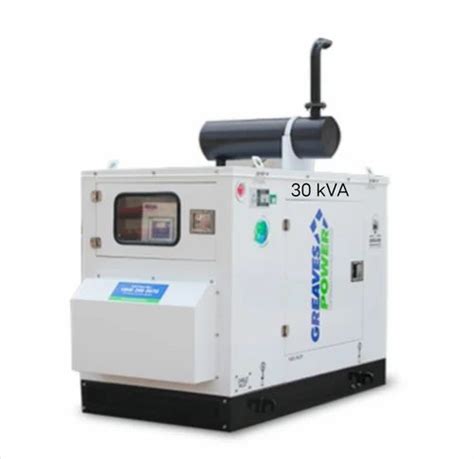 Greaves Power 30 Kva Silent Diesel Generator At Best Price In Bareilly