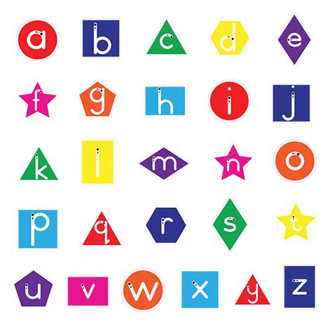 Alphabet Shapes Set Sensory Corridors