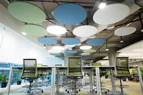 Armstrong Soundscapes Shapes Soft Fibre Ceilings