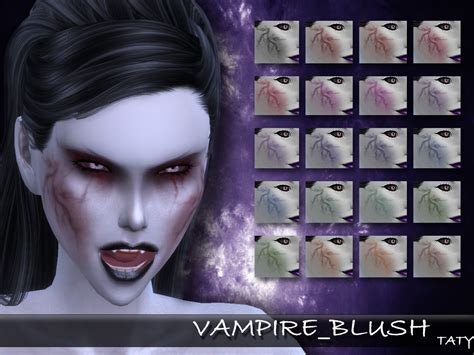 Sims 4 Ccs The Best Vampire Clothing And Makeup Set By