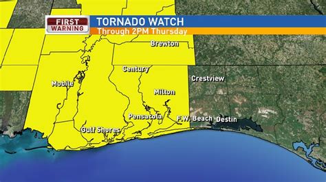 Sign up for free today! Tornado Watch issued for northwest Florida | WEAR