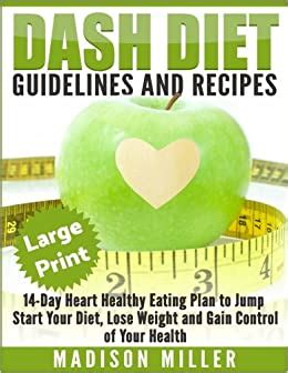 DASH Diet: Guidelines and Recipes ***Large Print Edition ...