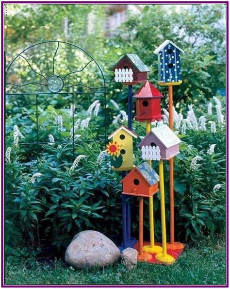 28 Amazing Whimsical Garden Ideas 00012 Bird Houses Diy Bird Houses