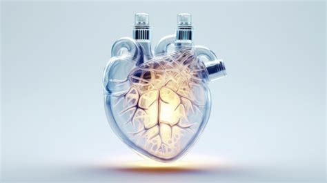 Premium Ai Image Soft Artificial Heart