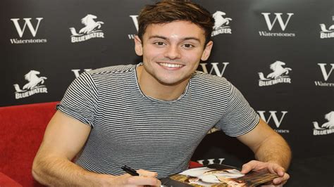 Maybe you would like to learn more about one of these? Olympic diver Tom Daley signs books and meets fans at Waterstones Bluewater
