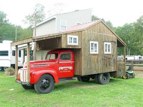 Redneck Rv Truck House Truck Bed Camping Mobile Home