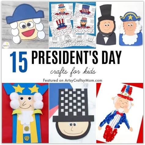 15 Easy And Fun Presidents Day Crafts For Kids