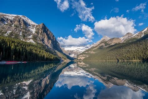 A Perfect Reflection At Lake Louise In Banff National Park Photorator
