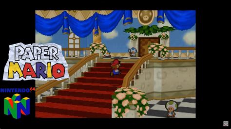 Nintendo 64 Gameplay Paper Mario 64 4k 60fps Youtube