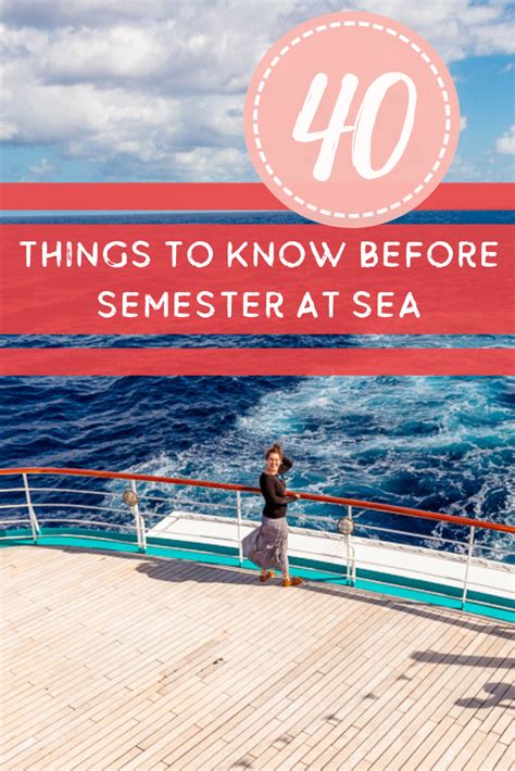 40 Things I Wish I Knew Before Starting Semester At Sea Traverse