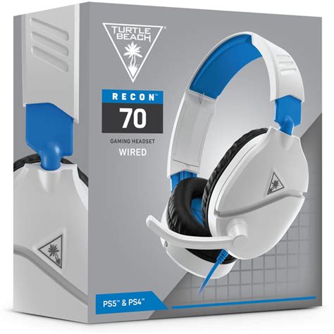Turtle Beach Ear Force Recon 70 Wired Gaming Headset Whiteblue Ps5