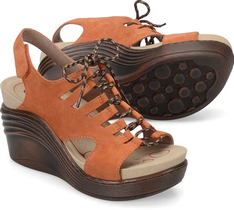 Shop exclusive offers on sandals. Bionica Sirus in Cashew Orange - Bionica Womens Sandals on Shoeline.com