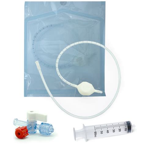 Anorectal Balloon Catheter Sterile Starter Set 4 Cm Anorectal Balloon Catheter Stopcock