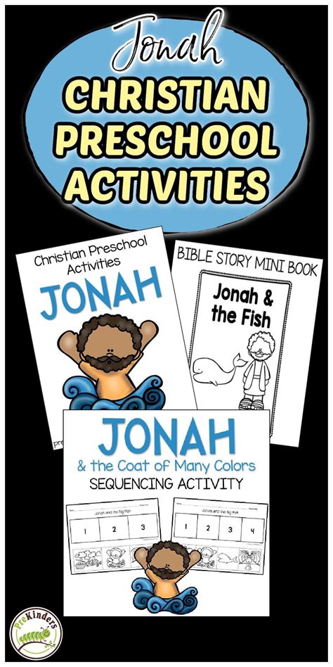 Prekinders Shares Some Fun Jonah Themed Activities And Free Printables
