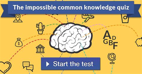 I have prepared common general knowledge questions for competitive exam blog to increase your general knowledge level as well as increase your confidence. The impossible common knowledge quiz