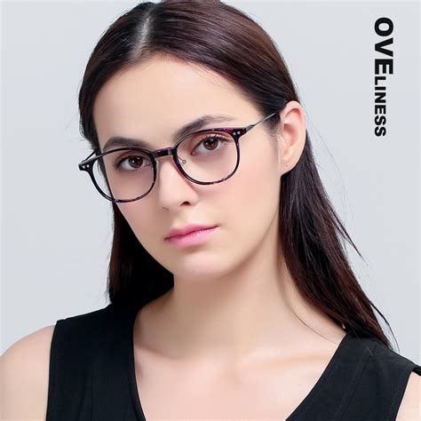 tr90 eyeglasses frames women optical prescription retro round glasses frame clear lens reading