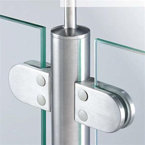 ⋆ Top Hardware Round Glass Clamp Glass And Round Railing Post