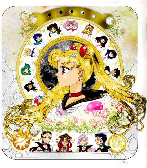 Sailor Moon Zodiac Colored By Mariezombie On Deviantart