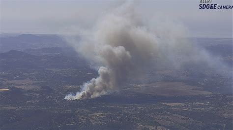 Valley Center Fire 75 Percent Contained