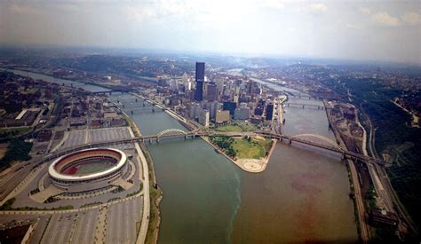 Colorful Aerial Views Of Pittsburgh From 1974 Pittsburgh In Focus