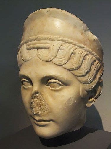 Portrait Of A Woman Roman Late 1st Or Early 2nd Century Ce Marble