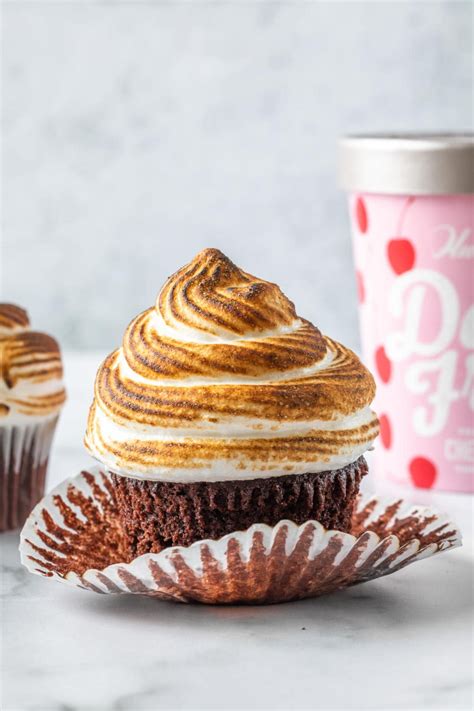Baked Alaska Cupcakes Dairy Free Simply Whisked Recipe Baked