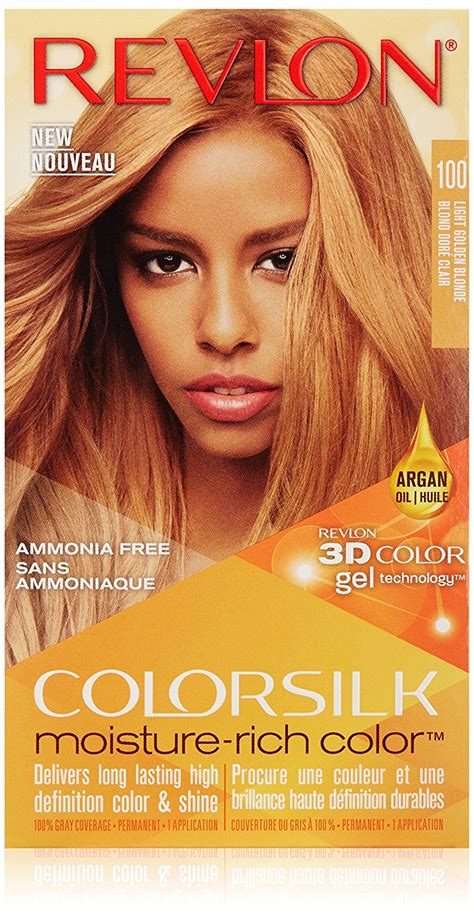 Total blonde shampoo with color protection technology: REVLON COLORSILK MOISTURE-RICH COLOR PERMANENT HAIR DYE | eBay